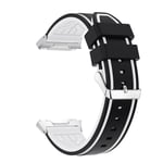Fitbit Ionic Flexibelt klockband - Svart vit