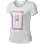 NIKE Frequency Just Do It Tee YTH (jr) (Storlek: L)