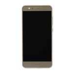 Huawei P10 Lite LCD Display Original Gold with frame