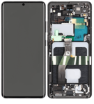 Galaxy S21 Ultra (SM-G998B) Glas/displaybyte - Svart