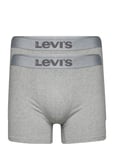 Levi's® Levis Men Mel Wb Boxer Brief Org Co 2P Grå