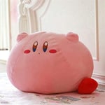 Ggwdta New Game Kirby Adventure Kirby Plush Toy Soft Doll Big Plush Animal Toy Children’s Birthday Gift Home Decoration 43cmx33cm