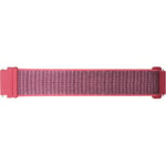 Våg nylonarmband, 22 mm smart- och sportklockor, rosa