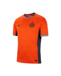 Inter FC Nike DX9821-820 Inter M NK DF STAD JSY SS 3R T-Shirt Homme Safety Orange/Thunder Blue/Black Taille 3XL