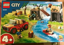 Lego 60301 City Wildlife Rescue Off Roader 157 pcs age 4 +  NEW Lego Sealed ~
