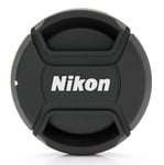 LC-55  Centre Pinch front  lens cap for NIKON  55mm filter thread - UK STOCK