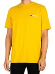 Berghaus Men's Organic Classic Logo T-Shirt, Lemon Curry, 3XL