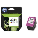 Original HP 304XL Colour Ink Cartridge For DeskJet 2622 Inkjet Printer