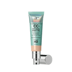 IT Cosmetics CC+ Cream Natural Matte Foundation with SPF 40 Blå
