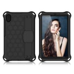 Huawei MediaPad M5 Lite 8 fodral i honeycomb-stil - Svart Svart