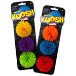 Koosh Minis Variety Colour 3-Pack - The Easy to Catch, Hard to Put Down Ball! - Fidget Toy for Kids