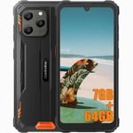 Blackview BV5300 Pro Téléphone Portable Incassable 4G 6.1" 7Go+64Go 13MP+8MP 6580mAh NFC Face ID Dual SIM - Orange