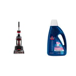 BISSELL ProHeat 2X Revolution | Upright Cleaner, Titanium/Red Berends & Wash & Refresh Febreze Carpet Shampoo | Blossom & Breeze Scent With Febreze