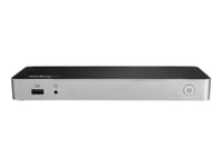 StarTech.com USB C Dock, Dual Monitor HDMI & DisplayPort 4K 30Hz, USB Type-C Laptop Docking Station 60W Power Delivery (PD), SD, 4-port USB-A 3.0 Hub, GbE, Audio, Thunderbolt 3 Compatible - USB...