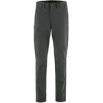 Fjallraven 12200163-030 Abisko Trail Stretch Trousers M Pants Men's Dark Grey Size 44/R