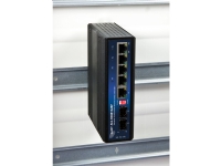 ALLNET Switch industrial unmanaged 4 Port Gigabit HPoE +2x SFP + 1x TX HUT/DIN-Rail ALL-SWI8142BPIndustrial Gigabit Ethernet Switch, 4x 10/100/1000TX, 2x100/1000X SFP Slot, 4x PoE IEEE802.3af/at, 12V..57VDCEingang redundant, Mode A Endspan, SFP slot unterstütztMulti oder Single Mode SFP (mini Gbic) Module, EN50155/EN50121-3 Railroad, EN50155/EN50121-4 Railroad,EN60068-2-6 Vibration, EN60068-2-27 Shock,EN60068-2-32 Free-Fall, Temp Bereich: -40° ~ 75°, A larmRelay für Power Failure,ACHTUNG: max. 6