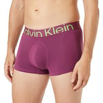 Calvin Klein Men Low-Rise Boxer Short Trunk Stretch, Purple (Amaranth), XS