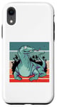 Coque pour iPhone XR Juste un garçon qui aime les reptiles animaux des dragons de