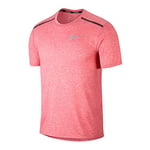 Nike Men's Tailwind 1.0 T-Shirt, Men, T-Shirt, AR2503-618, Red Crush/Heather/Burgundy Crush, XXL