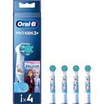 Oral-B Pro Kids Electric Toothbrush Head Disney Frozen 3+ Years, 4 Pack- EB10S-4