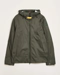 Parajumpers Aso Rain Hooded Jacket Dark Mud