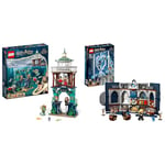LEGO 76420 Harry Potter Triwizard Tournament: The Black Lake, Goblet of Fire Building Toy Playset for Kids & 76411 Harry Potter Ravenclaw House Banner, Hogwarts Castle Common Room Toy or Wall Display