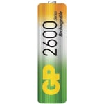 GP Gp Batteri Nimh Aa/lr6 1.2 V 2600 Mah 4-blister (120270aahcc4)