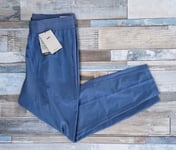 Nike Yoga Dri-Fit Flex Tapered Trousers Sport Pants Mens Medium Blue RRP £75