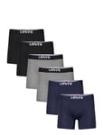 Levis Men Solid Basic Boxer Brief O Boxerkalsonger Navy Levi´s