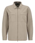 Barbour Glendale Overshirt Washed Stone Herr XL -