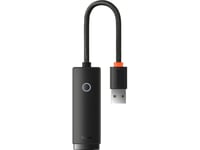 Baseus Lite Series Usb To Rj45 Network Adapter 100Mbps (Black)