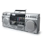 Enceinte Portable Hifi Muse M-380 GBS Ghetto Blaster Enregistreur de cassette CD RADIO FM BLUETOOTH - 80W - Écran LCD