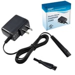 HQRP AC Adapter Power Cord Charger for Braun Series 1 / 5 Shaver Trimmer 7030720