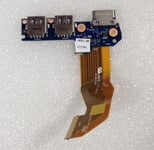 HP EliteBook 750 850 G1 730820-001 VGA USB connector board Usb vga-board NEW