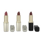 L'Oreal Colour Riche Lipstick Set Nude Addiction 3 x Full Size - New Sealed
