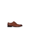 Firetrap Mens Spencer Shoes in Tan - Brown Leather - Size UK 8