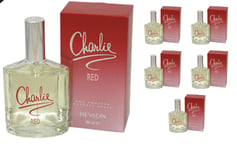 Charlie Red Eau Fraiche Spray for Women 100ml x 6