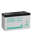 SBL 7.2-12L rechargeable battery 12V/7.2Ah