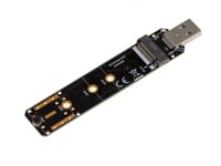 Adaptateur clé boitier USB 3.0 Pour tous types de SSD M.2 NGFF : M2 type PCIe NVMe ET M2 type SATA - CHIPSET REALTEK RTL9210B