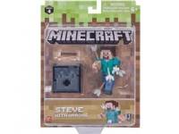 Minecraft 19971 3 Inch Action Figure-Steve with Arrows, Multi