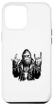 Coque pour iPhone 12 Pro Max Rebel Bigfoot Rocker – Sasquatch, Punk Rock Yeti