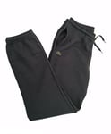 Lacoste Sport Mens Charcoal Grey Cuffed Fleece Track Pants Size FR 8 / U.S. 3XL