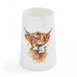 Wrendale Vas Highland Cow, 20cm - Royal Worcester