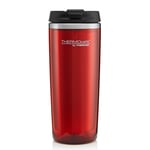 Thermos 350ml Thermocafe Red Travel Flip Tumber Insulated Double Wall Vacuum