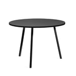 Bord Loop Stand Round Table, Färg Svart, Storlek Ø105 cm