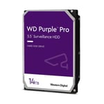 Western Digital Wd Purple Pro 14Tb Surveillance Hdd 3.5" Sata 512Mb Cache 7200Rpm 5Yrs Wty
