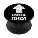 Useful Idiot Useful Fool Useful Idiots Fighting For A Cause PopSockets Swappable PopGrip