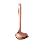 WFZ17 Tableware Spoon Duck Mouth Oil Spoon Hanging Hot Pot Soup Ladle Scoop Rose Gold
