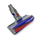 Dyson DC59 V6 Vaccum Soft Floor Roller Cleaner Brush,Iron/Red/Purple 966489-01