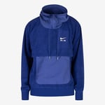 Nike Air Hoodie Therma Fit Winterized Pullover Hooded Sweatshirt Royal Blue M